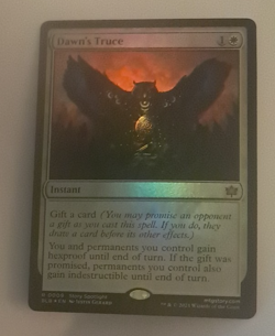 Dawn's Truce FOIL NM/M Bloomburrow Magic the Gathering MTG - Image 1