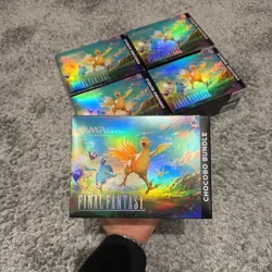 MTG Magic The Gathering Final Fantasy Chocobo Bundle - English - IN HAND - Image 1