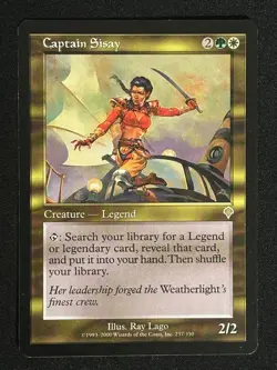 1x MTG Captain Sisay - Invasion (INV) #237 - Magic the Gathering - Image 1
