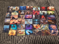 MTG Lot of 40 ART SERIES Cards "LORD OF THE RINGS" BILBO/ARAGORN/LEGOLAS & MORE - Image 1