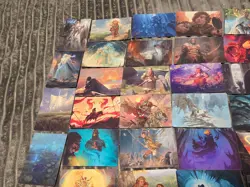MTG Lot of 40 ART SERIES Cards "LORD OF THE RINGS" BILBO/ARAGORN/LEGOLAS & MORE - Image 3