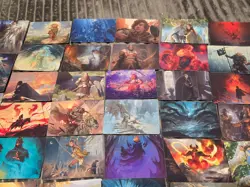 MTG Lot of 40 ART SERIES Cards "LORD OF THE RINGS" BILBO/ARAGORN/LEGOLAS & MORE - Image 4