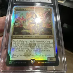 AppleJack FOIL MTG Secret Lair Ponies The Galloping 2 My Little Pony CGC 10 - Image 2