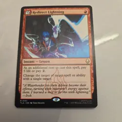 Redirect Lightning #151 - MTG Avatar TLA - Rare Instant Non-Foil Change Target - Image 1