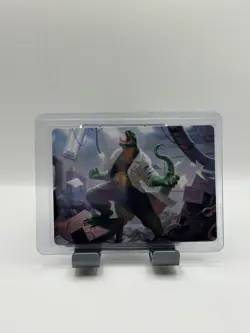 MTG, Lizard, Connors's Curse Art Card 18/54 Marvel’s Spider-Man Art Series - Image 1