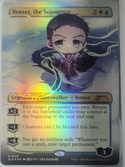 Venser, the Sojourner (Rainbow Foil) 1423 Secret Lair Drop Series NM 2 - Image 1