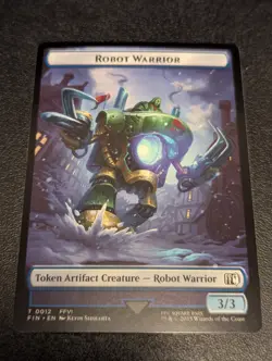 Sephiroth One-Winged Angel Robot Warrior Emblem Token Final Fantasy MTG #24 FIN - Image 2