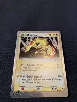 Pokemon TCG Electabuzz EX Ruby Sapphire Holo Ultra Rare - Image 4