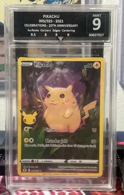Pokemon Graded Bundle & Sealed Mini Tin CGC Pristine 10 Charizard, Pikachu, PSA - Image 4