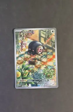 Pokemon Lechonk TCG Card 209/197 Obsidian Flames Illustration Rare NM Condition - Image 2