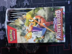 Pokemon TCG Scarlet & Violet Paldea Evolved Half Booster Box 18 Packs unseal box - Image 2