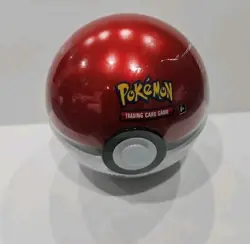 Pokemon TCG PokeBall Tin A24 Red White - Image 1