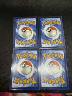 Lot of 4 Pokemon Mega Evolutions Psyduck 007 Black Star Promo NM - Image 2
