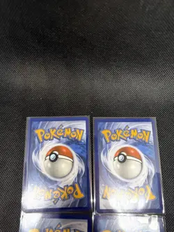 Lot of 4 Pokemon Mega Evolutions Psyduck 007 Black Star Promo NM - Image 3