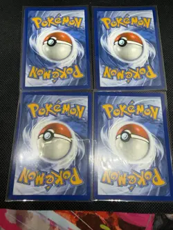 Lot of 4 Pokemon Mega Evolutions Psyduck 007 Black Star Promo NM - Image 4