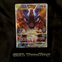 Lucario Pokemon TCG 3 Card Lot VSTAR SWSH291 SM54 Mega Ex Japanese Holo Promo - Image 2