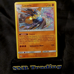 Lucario Pokemon TCG 3 Card Lot VSTAR SWSH291 SM54 Mega Ex Japanese Holo Promo - Image 4