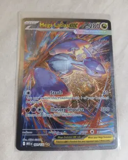 2025 Pokemon Mega Evolutions Mega Latias EX Special Illustration Rare #181 - Image 1