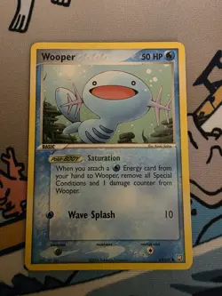 Wooper 81/109 EX Team Rocket Returns - Common Pokemon Card - Image 1