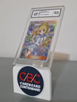 CCIC 9.5 Mint+ Pokemon Simplified Chinese Lillie Gift Box Full Art 2022 005/005 - Image 1