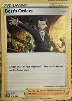 Pokemon TCG 1x Boss's Orders 019/034 x1 CLC Classic Collection CHARIZARD TRAINER - Image 1