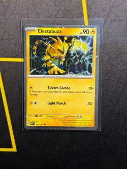 Electabuzz 125/165 Cosmos Holo Promo Pokemon TCG Scarlet & Violet - 151 NM - Image 1
