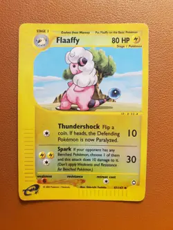 Flaaffy Aquapolis 47/147 Reverse Holo Pokemon Card TCG Rare Set LP - Image 1