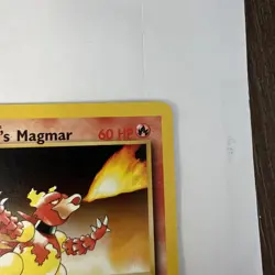 Blaine's Magmar ⭐ 37/132 Uncommon Gym Heroes 2000 Pokemon 1st Edition NM - Image 2