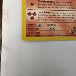 Blaine's Magmar ⭐ 37/132 Uncommon Gym Heroes 2000 Pokemon 1st Edition NM - Image 4