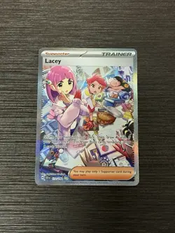 Lacey 172/142 Stellar Crown Special Illustration Rare Full Art Pokemon TCG NM/M - Image 1