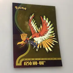 Ho-Oh #250 - Silver Foil - Pokemon Topps Johto League Champions - Image 3
