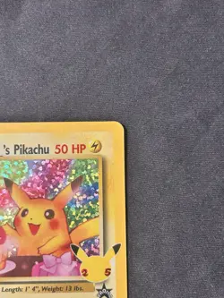 Pokemon TCG Birthday Pikachu Trading Card #24 Celebrations Classic Collection - Image 4