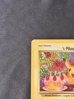 Pokemon TCG Birthday Pikachu Trading Card #24 Celebrations Classic Collection - Image 5