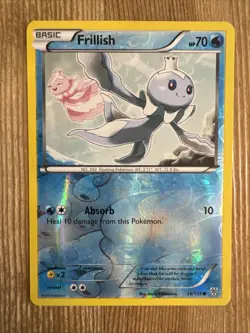Frillish -38/135 - 2012 Reverse Holo Common Plasma Storm Pokemon Card MP - Image 1