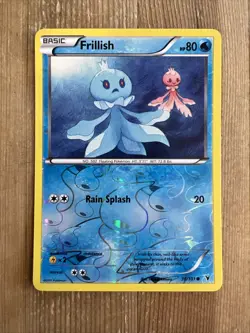 Pokemon TCG Frillish Noble Victories 30/101 Reverse Holo Common NM - Image 1