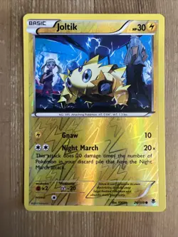 Pokemon TCG Joltik Phantom Forces 26/119 Reverse Holo Common NM - Image 1