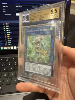 Yu-Gi-Oh RIRA-EN048 Apollousa, Bow of the Goddess 1st Edition Starlight BGS 9.5 - Image 3