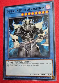 1x Yu-Gi-Oh! Demise, King Of Armageddon - MP18-EN232 - Common - 1st Edition - NM - Image 1