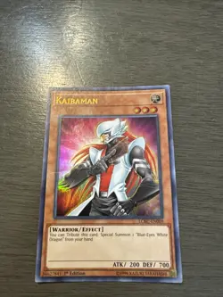 Yu-Gi-Oh! TCG Kaibaman Secret Rare RP01-EN095 Retro Pack NM - Image 1