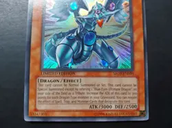 Yugioh - Blue-Eyes Shining Dragon MOV-EN001 Super Rare Promo Limited Edition - Image 3
