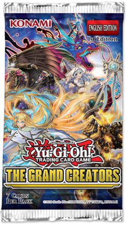 Yu-Gi-Oh The Grand Creators Booster Packs 1st Edition - Image 1