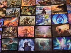 MTG Lot of 75 ART SERIES Cards -NO DOUBLES-Some Gold Signatures - Image 4