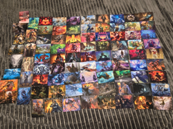 MTG Lot of 85 ART SERIES Cards -NO DOUBLES-Some Gold Signatures - Image 1