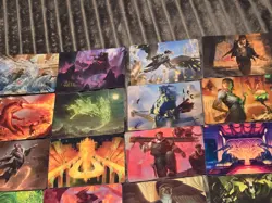 MTG Lot of 85 ART SERIES Cards -NO DOUBLES-Some Gold Signatures - Image 2