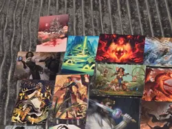 MTG Lot of 85 ART SERIES Cards -NO DOUBLES-Some Gold Signatures - Image 3