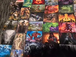 MTG Lot of 85 ART SERIES Cards -NO DOUBLES-Some Gold Signatures - Image 4