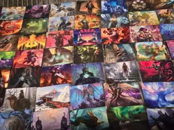 MTG Lot of 85 ART SERIES Cards -NO DOUBLES-Some Gold Signatures - Image 5