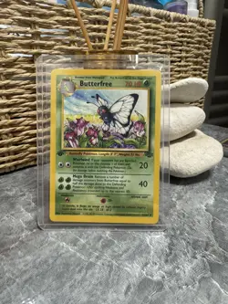 Pokemon Cards: Jungle 1st Edition Uncommon: Butterfree 33/64 NM/Mint - Image 1