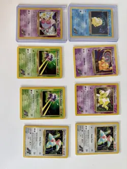 Vintage Sabrina Pokemon Card Lot - 8 Cards - Gym Challenge/Heroes WOTC - Image 1