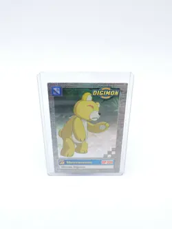 Ultimate DIGIMON 27 Monzaemon U2 of 8 holo prism Trading Card Digital Monsters - Image 1
